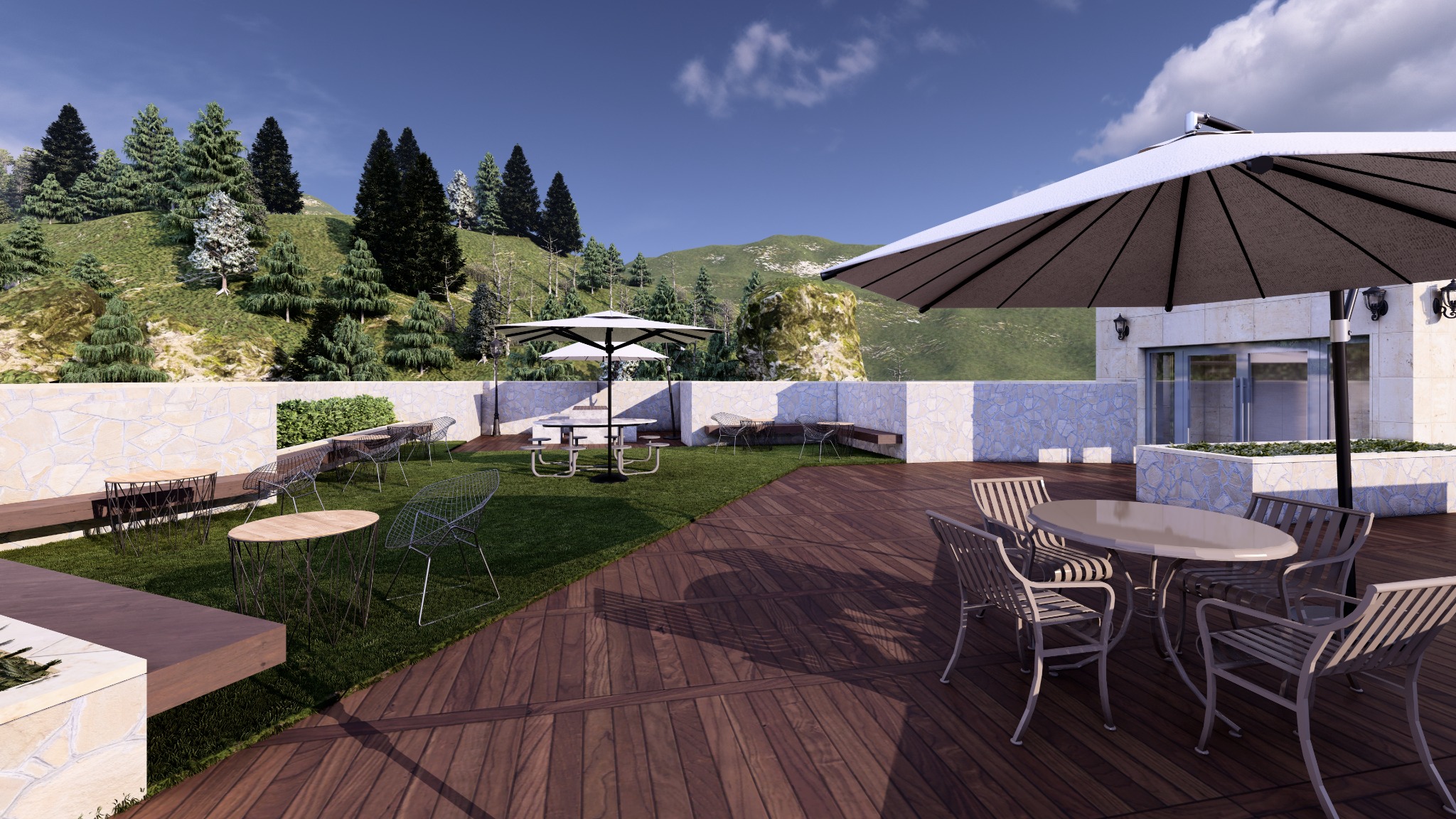 TERRACE GARDEN DECK